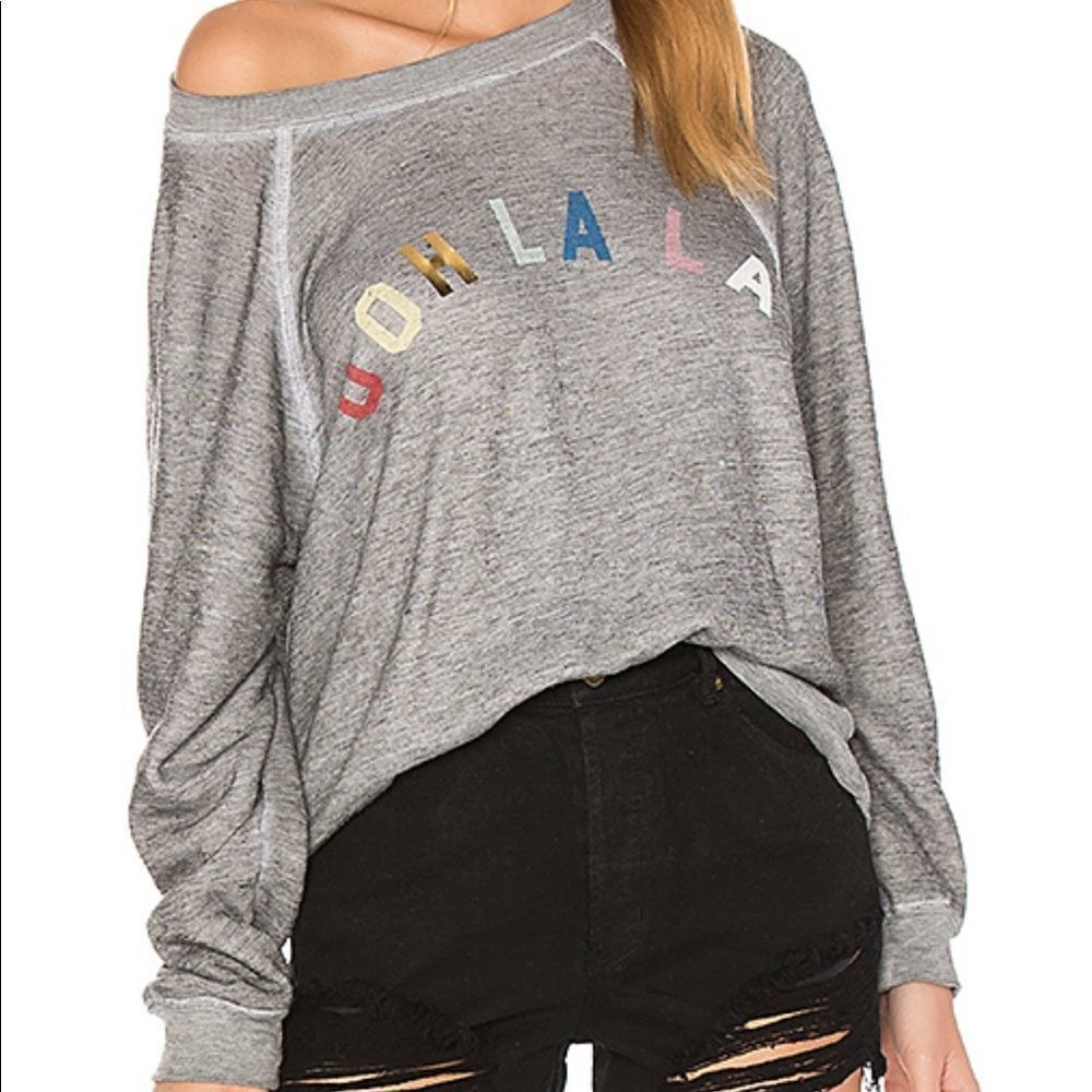 Wildfox "OOH LA LA" Jumper Shirt